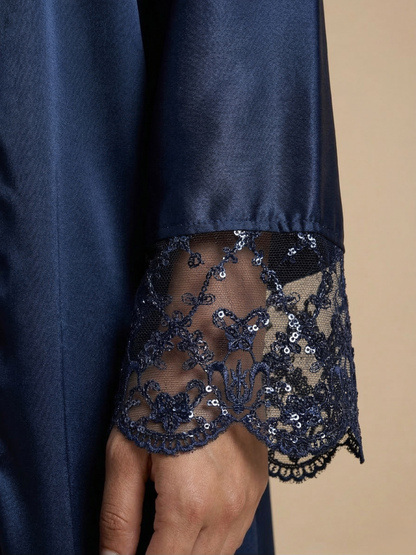 The Layla Kaftan - Navy